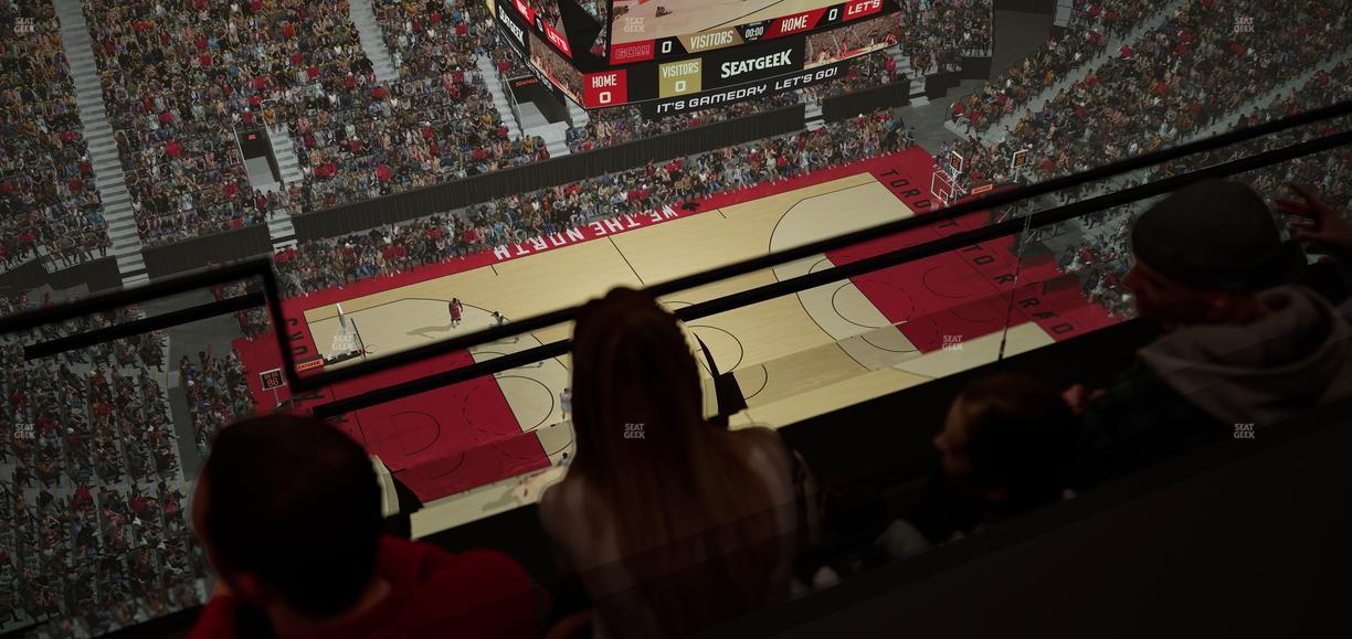 Scotiabank Arena - Section Gondola Box 5 Seat View