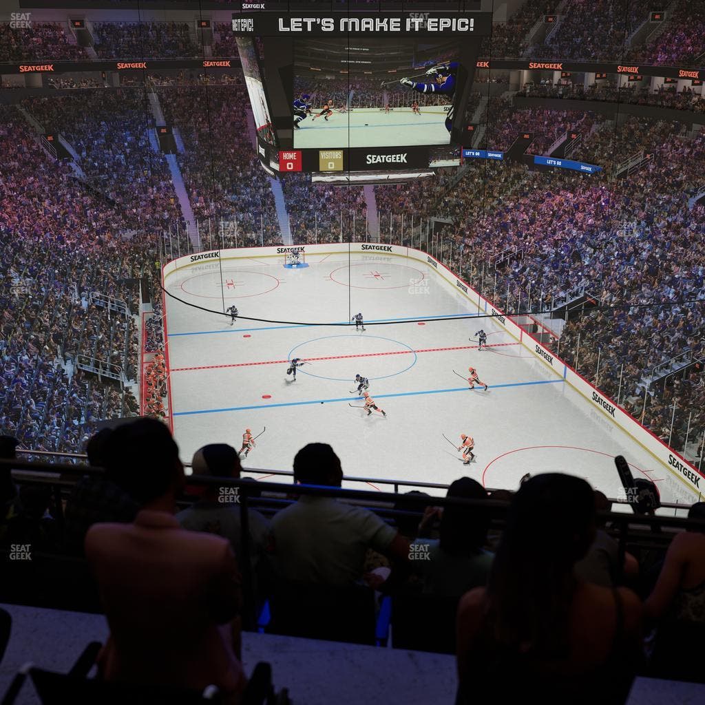 Scotiabank Arena - Section Molson Seat View
