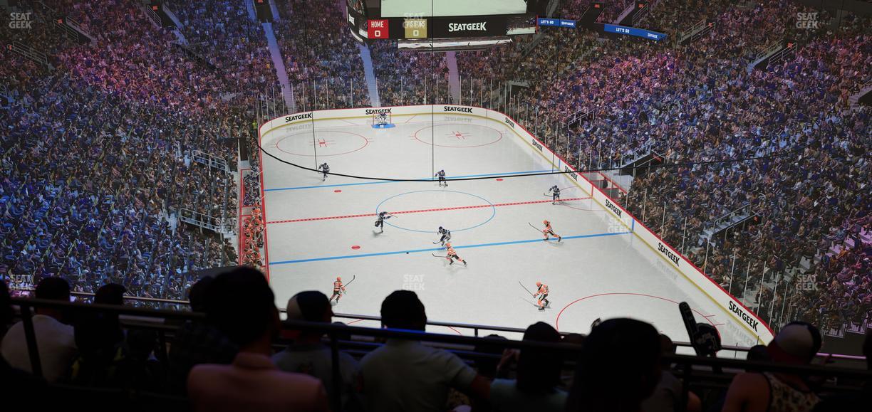 Scotiabank Arena - Section Molson Seat View