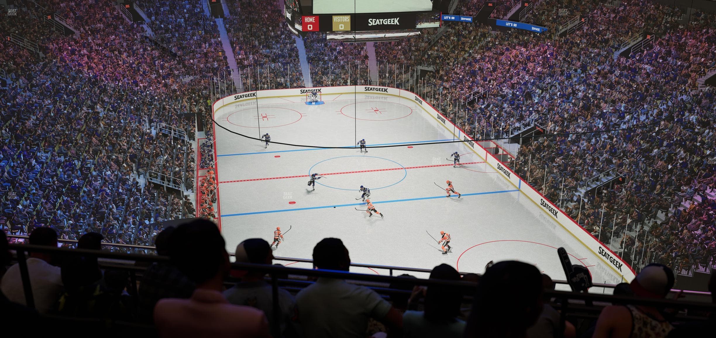 Scotiabank Arena - Section Molson Seat View