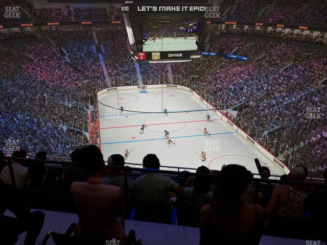 Scotiabank Arena - Section Molson Seat View