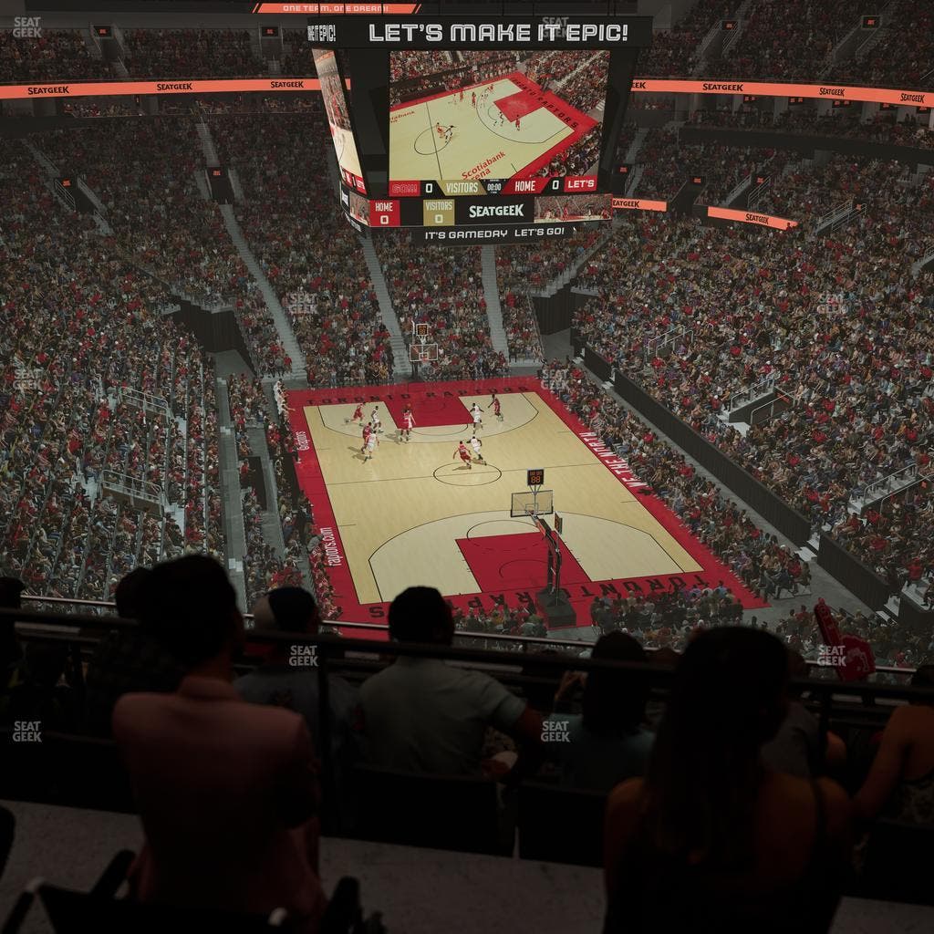 Scotiabank Arena - Section Molson Seat View