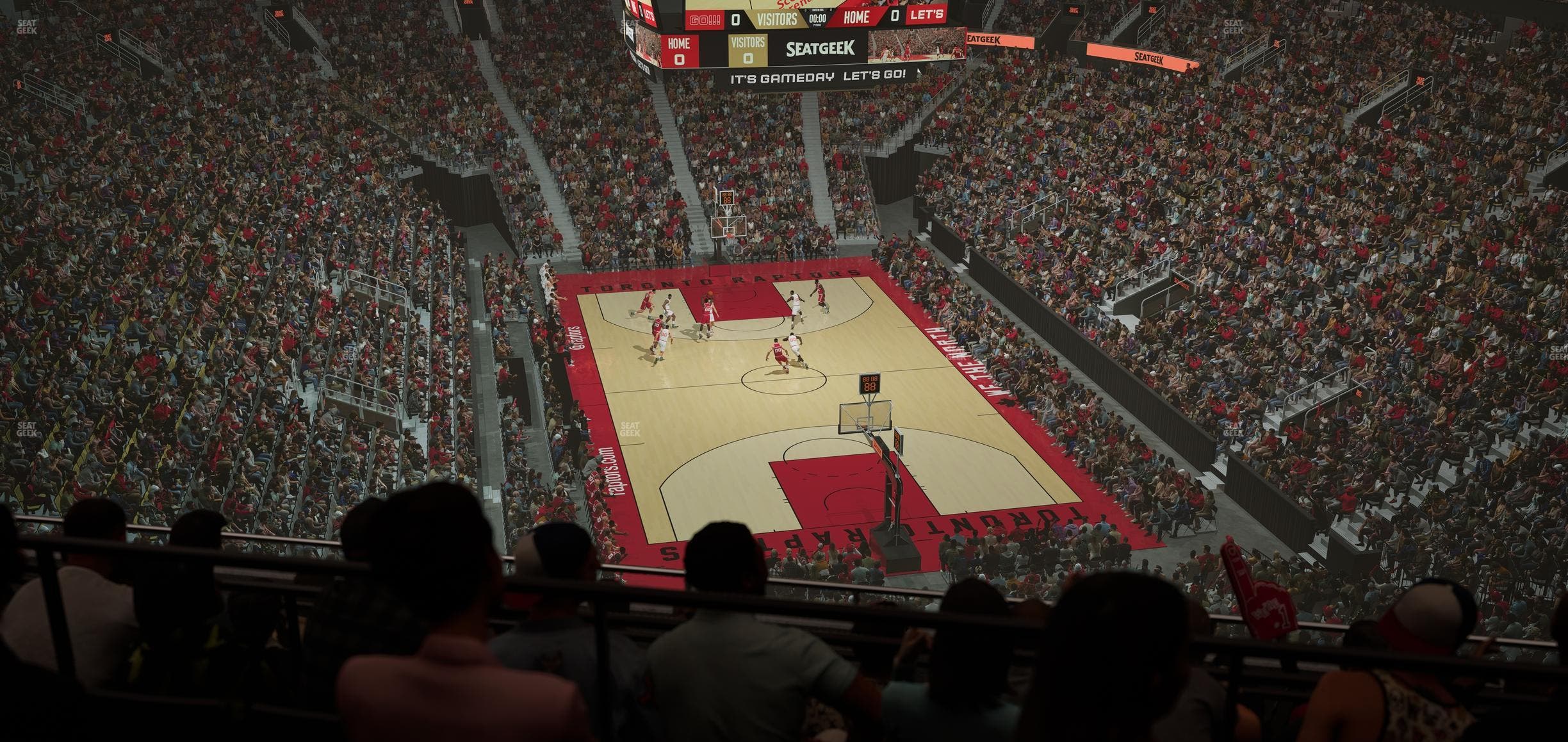 Scotiabank Arena - Section Molson Seat View