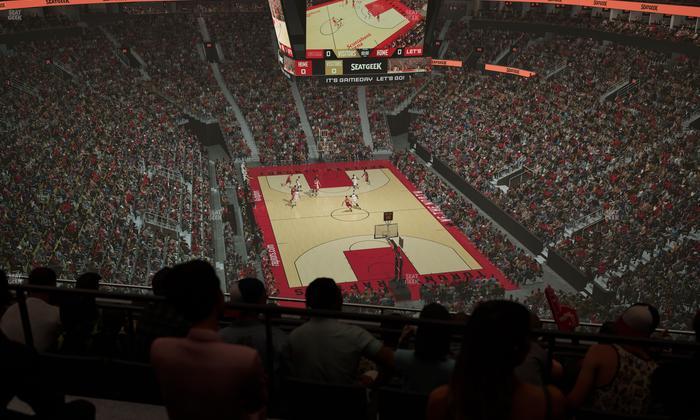 Scotiabank Arena - Section Molson Seat View