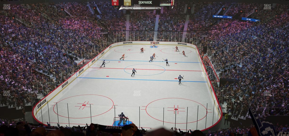 Scotiabank Arena - Section Scotia Club Seat View