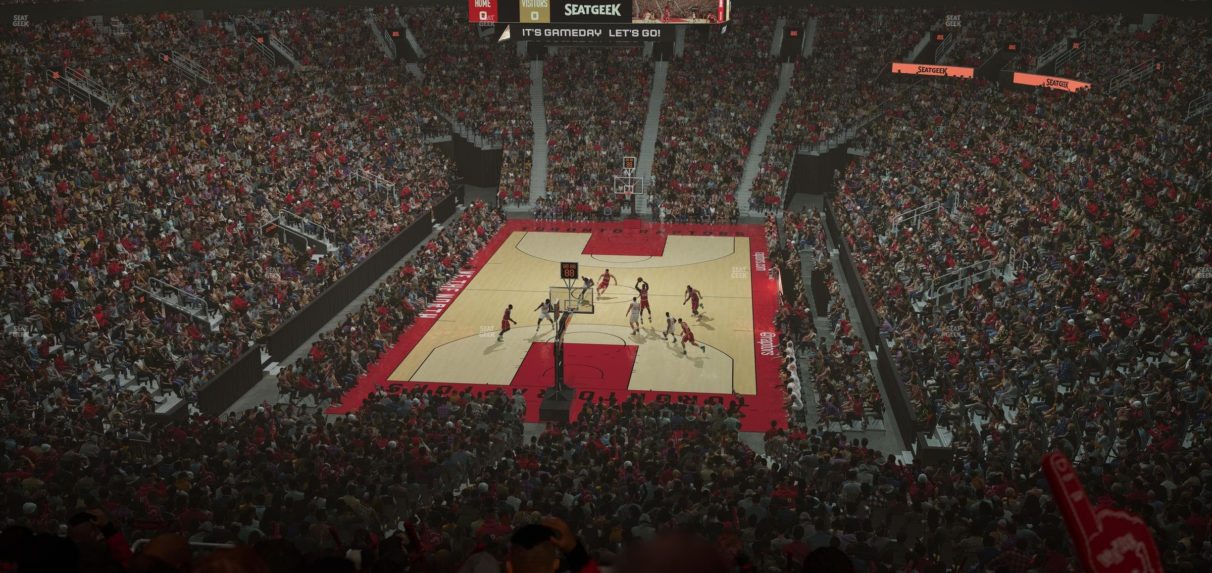 Scotiabank Arena - Section Scotia Club Seat View