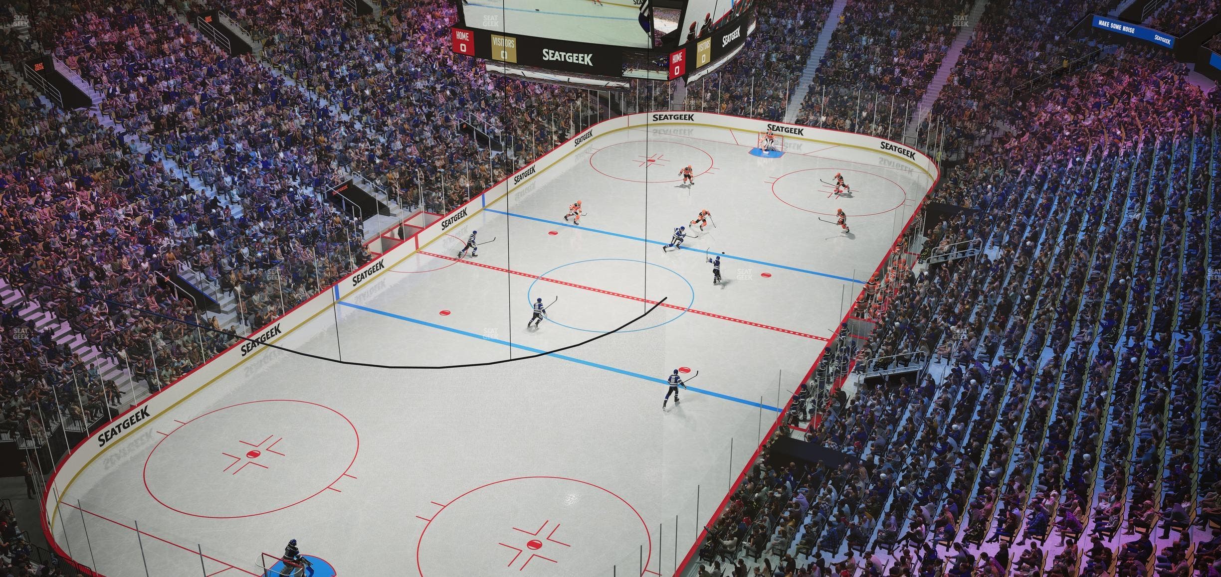 Scotiabank Arena - Section Theatre Suite 501 Seat View