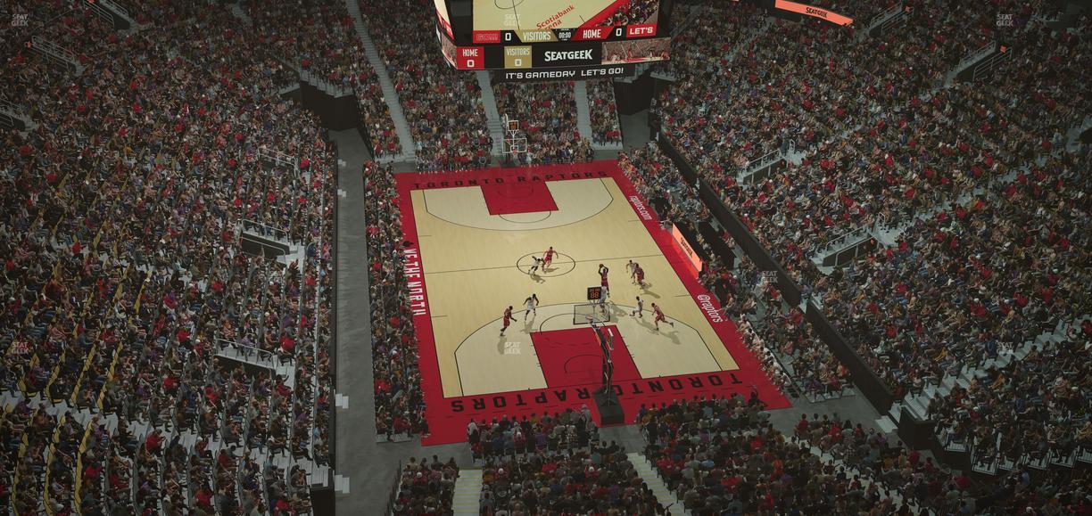 Scotiabank Arena - Section Theatre Suite 508 Seat View