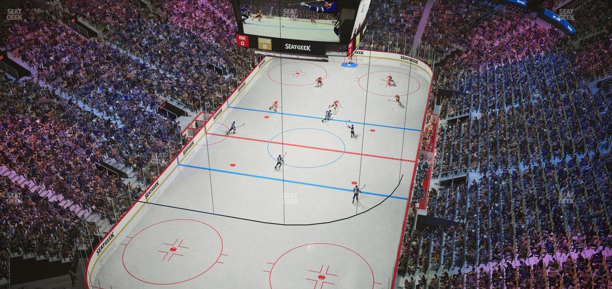 Scotiabank Arena - Section Theatre Suite 604 Seat View