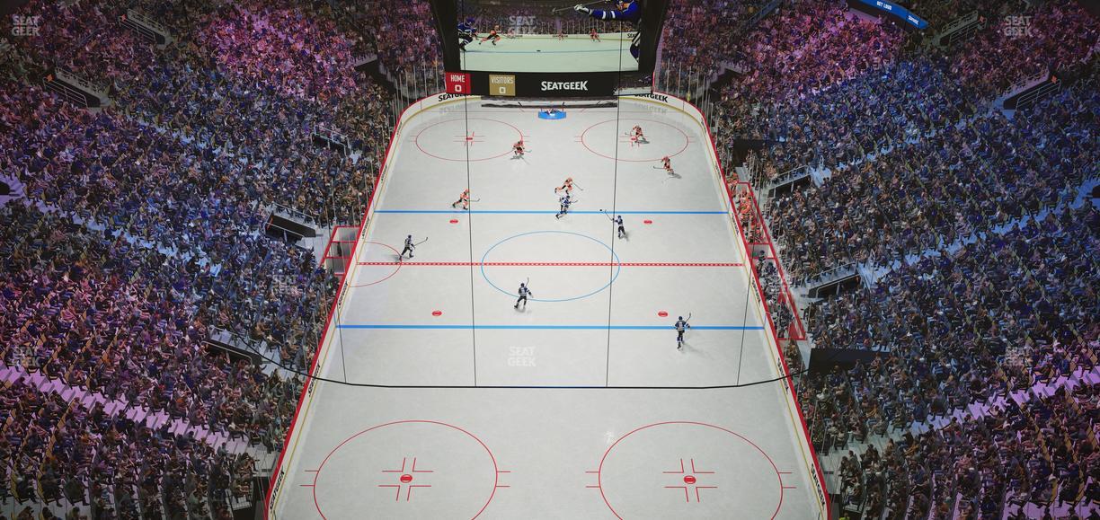 Scotiabank Arena - Section Theatre Suite 608 Seat View