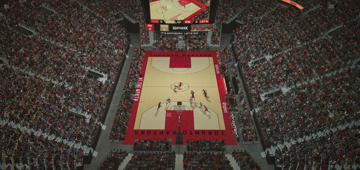 Scotiabank Arena - Section Theatre Suite 608 Seat View