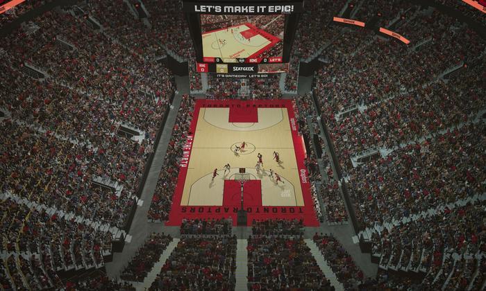 Scotiabank Arena - Section Theatre Suite 608 Seat View