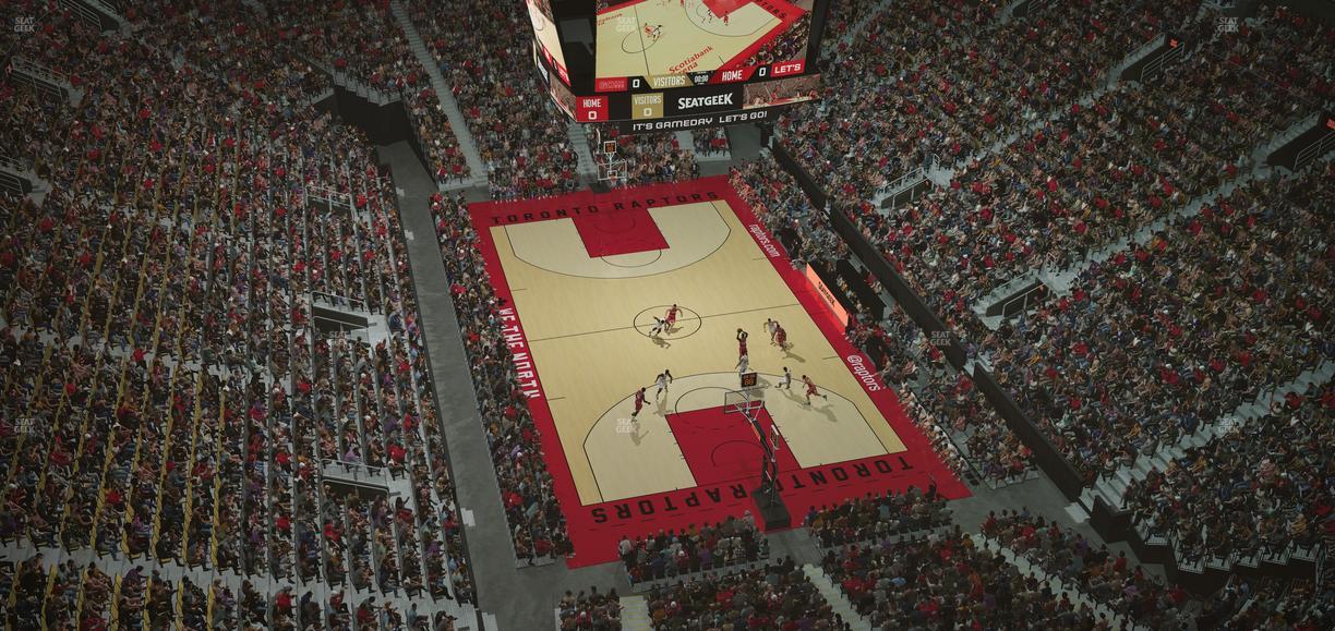 Scotiabank Arena - Section Theatre Suite 611 Seat View