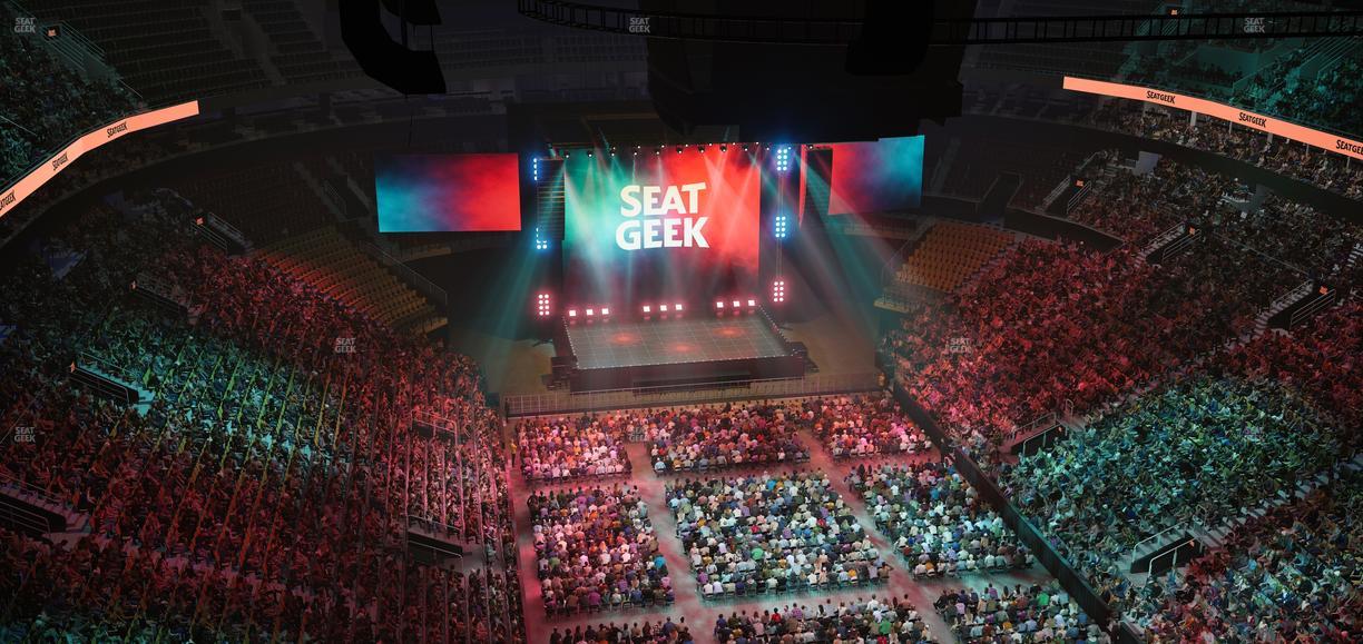 Scotiabank Arena - Section Theatre Suite 611 Seat View