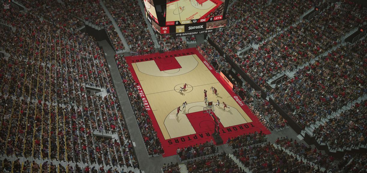 Scotiabank Arena - Section Theatre Suite 612 Seat View