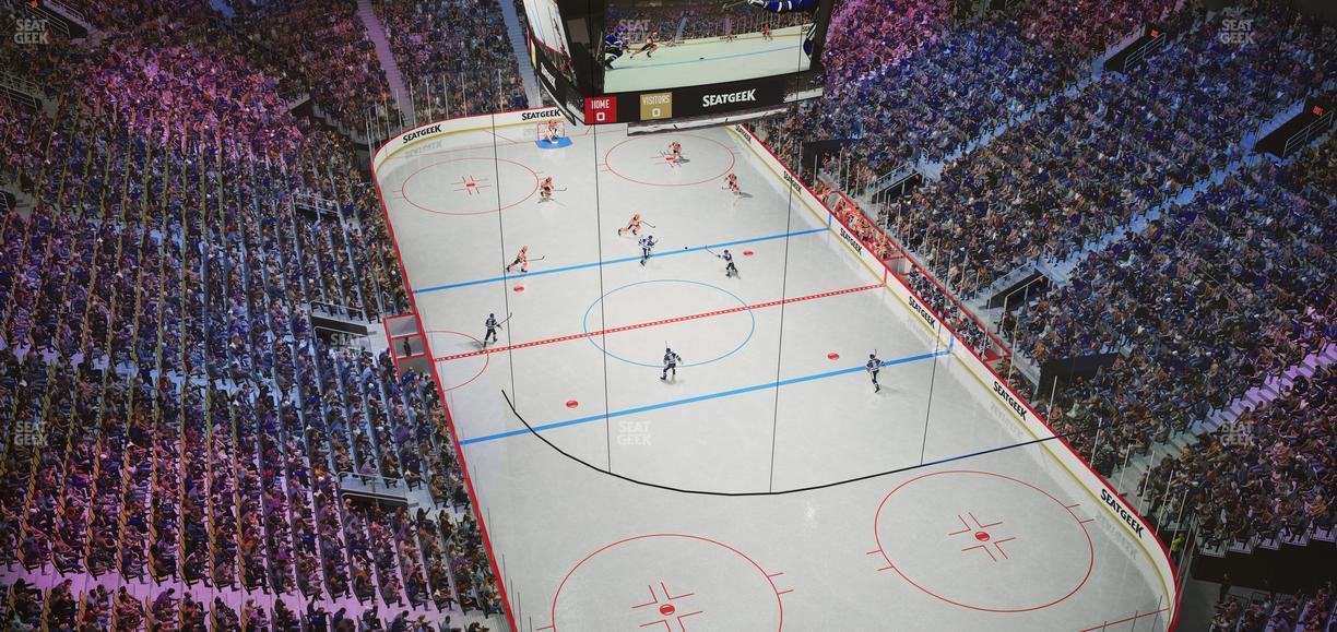Scotiabank Arena - Section Theatre Suite 612 Seat View
