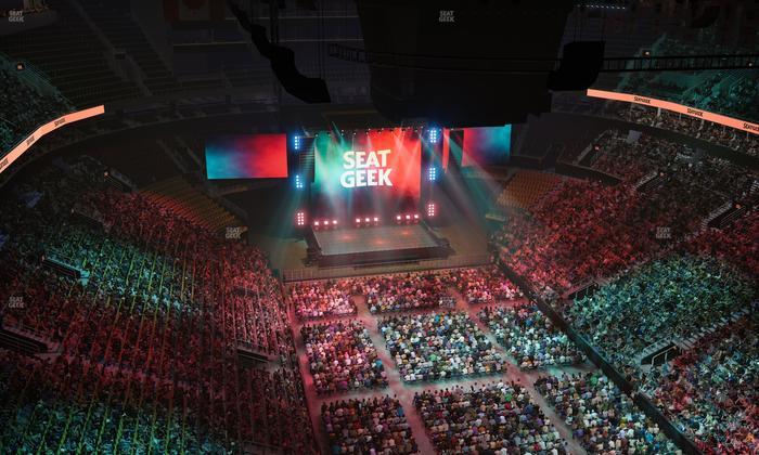 Scotiabank Arena - Section Theatre Suite 612 Seat View