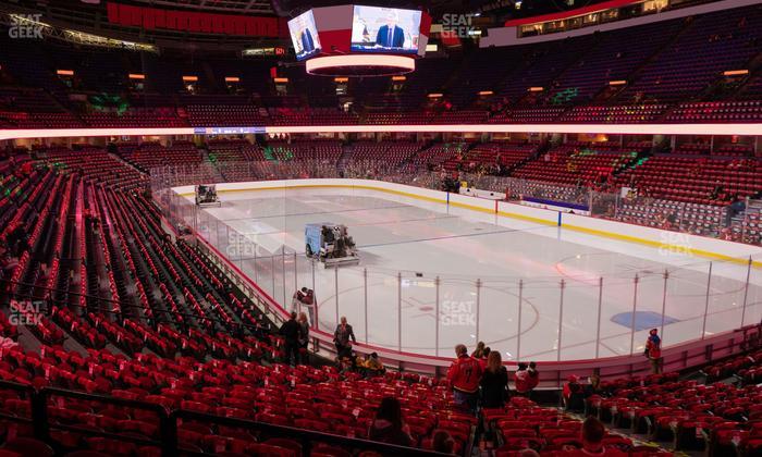 Scotiabank Saddledome - Section 102 Seat View