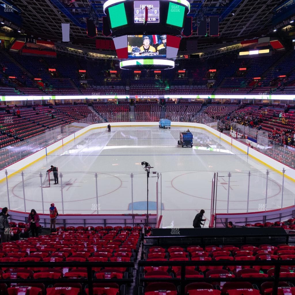 Scotiabank Saddledome - Section 104 Seat View