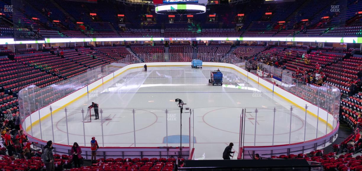 Scotiabank Saddledome - Section 104 Seat View