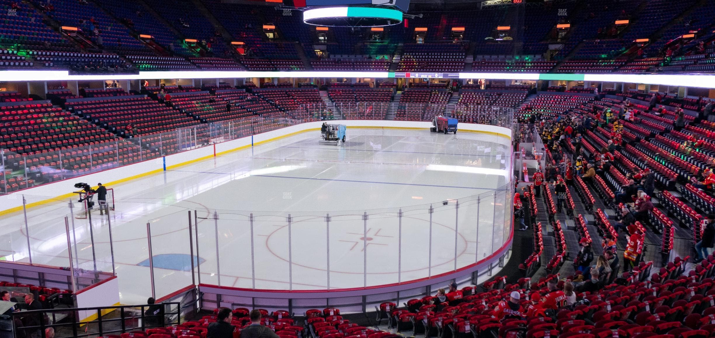 Scotiabank Saddledome - Section 105 Seat View