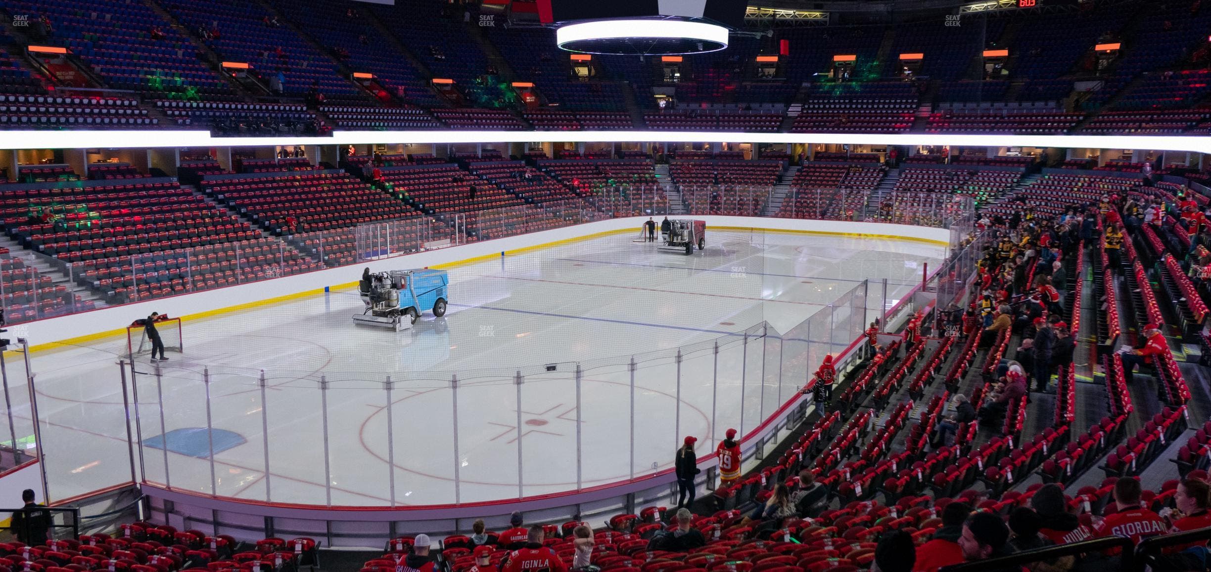 Scotiabank Saddledome - Section 106 Seat View