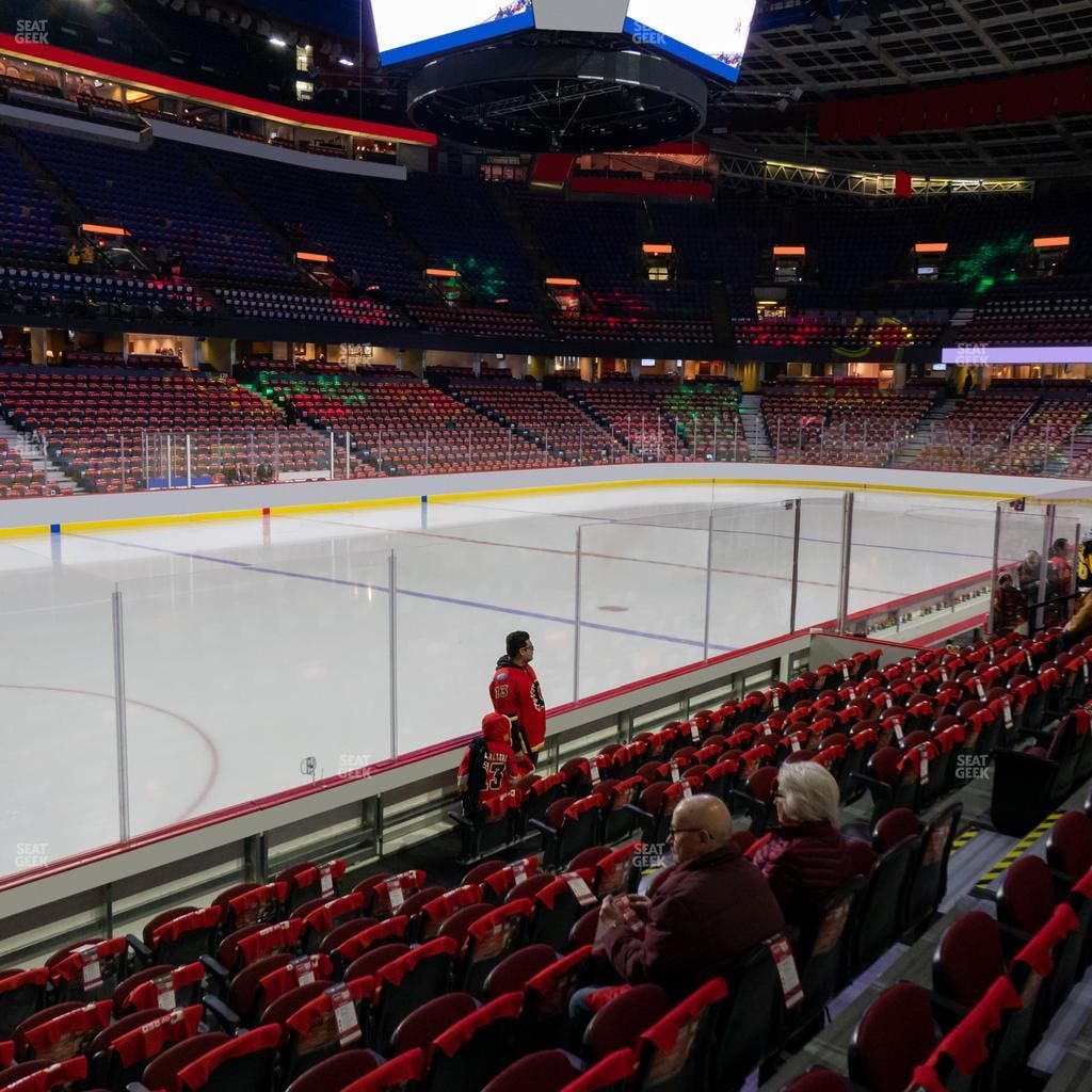 Scotiabank Saddledome - Section 107 Seat View