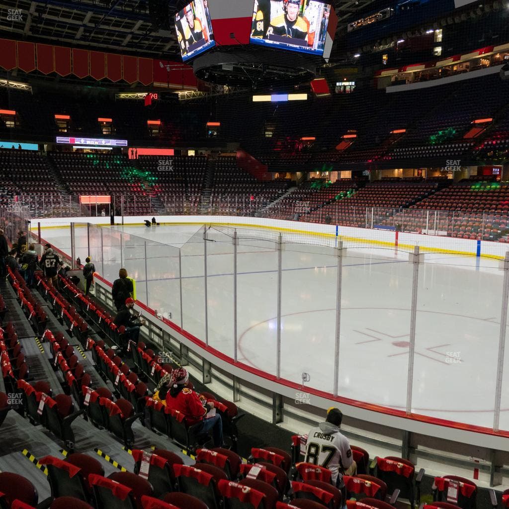 Scotiabank Saddledome - Section 112 Seat View