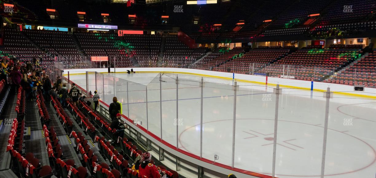 Scotiabank Saddledome - Section 112 Seat View