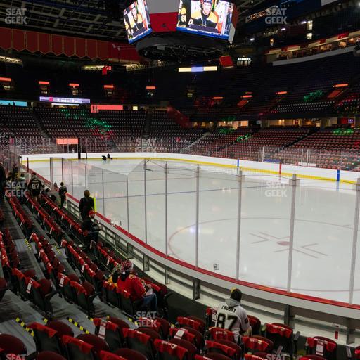 Scotiabank Saddledome - Section 112 Seat View