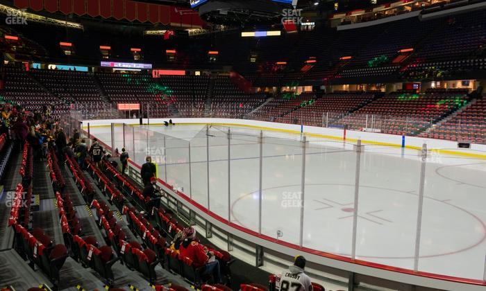 Scotiabank Saddledome - Section 112 Seat View