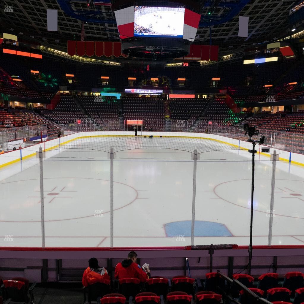Scotiabank Saddledome - Section 114 Seat View