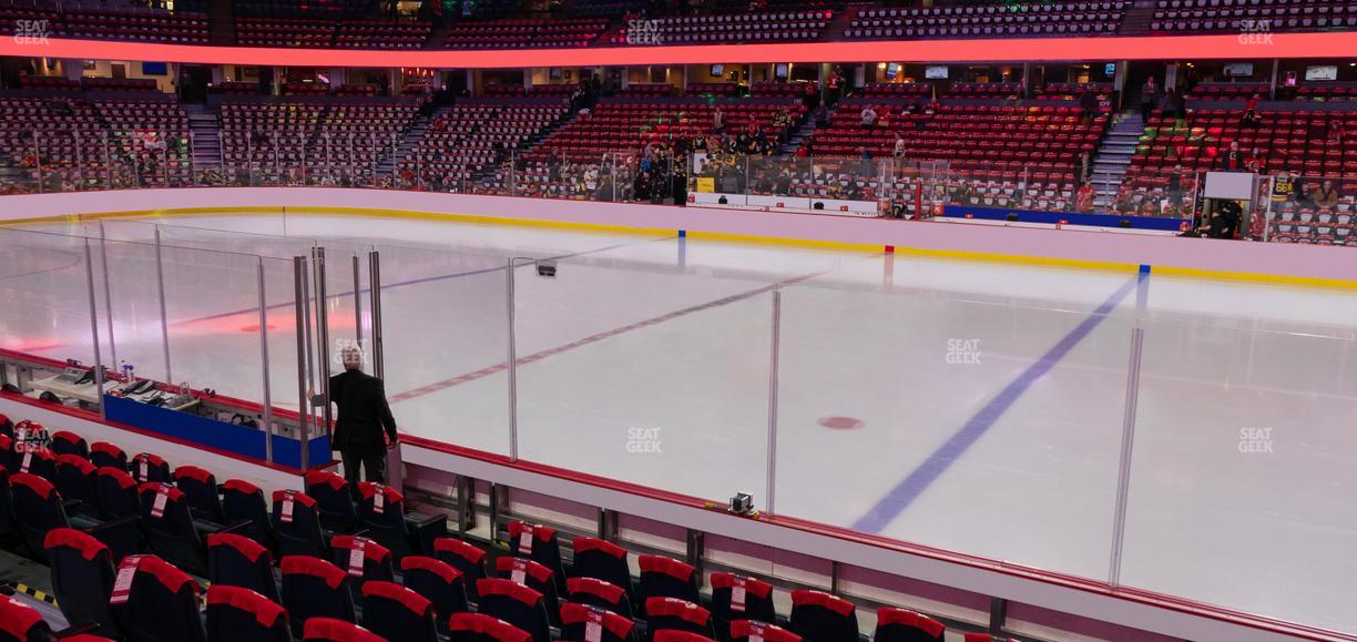 Scotiabank Saddledome - Section 121 Seat View