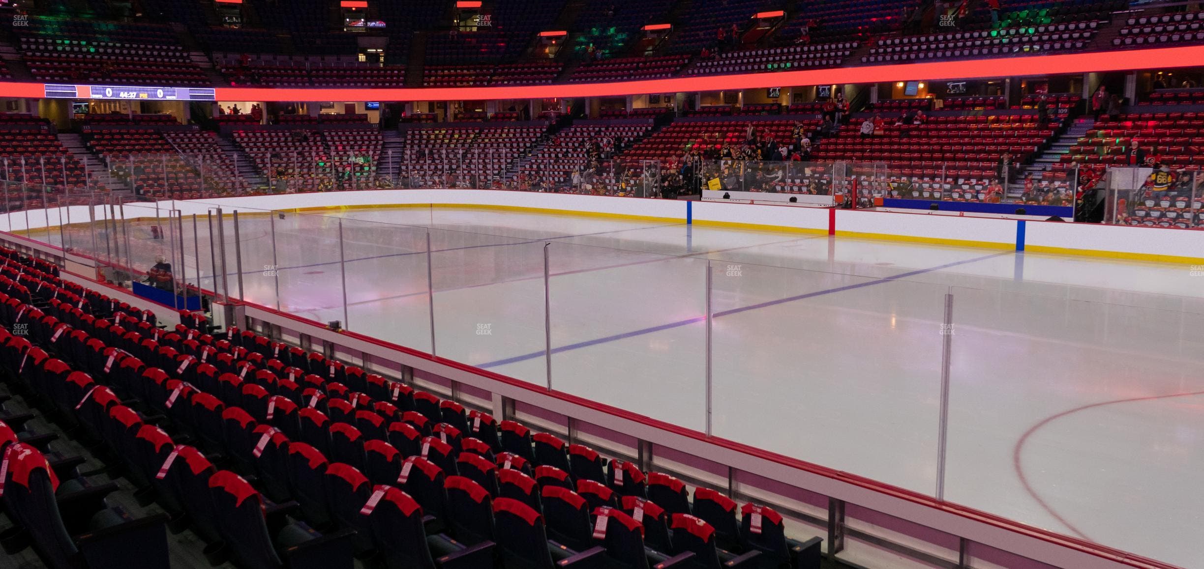 Scotiabank Saddledome - Section 122 Seat View