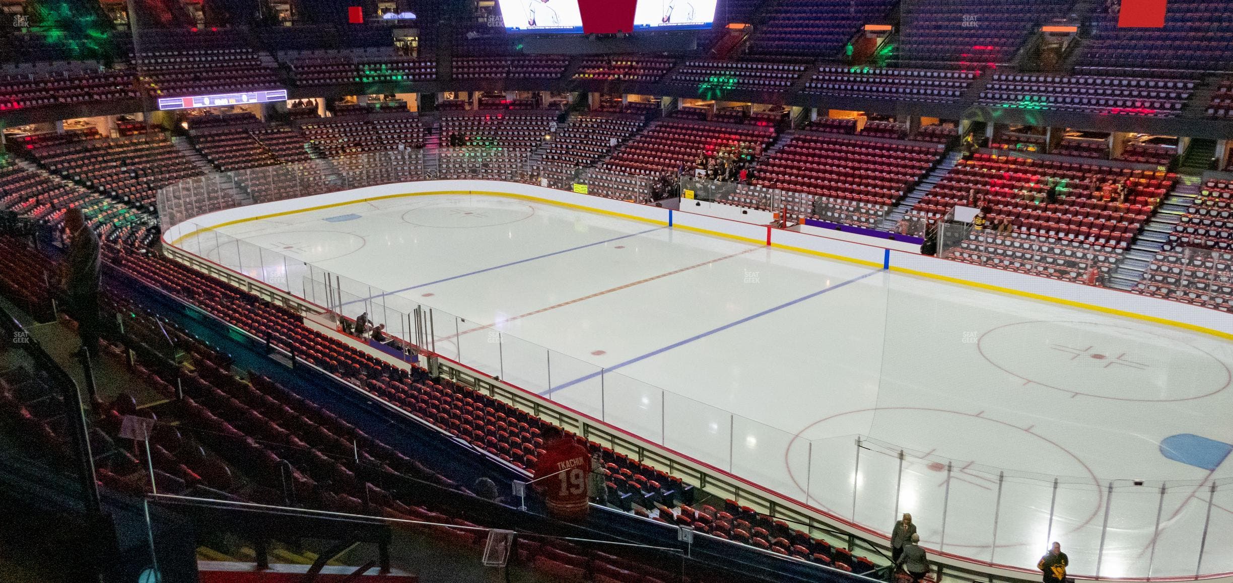 Scotiabank Saddledome - Section 201 Seat View