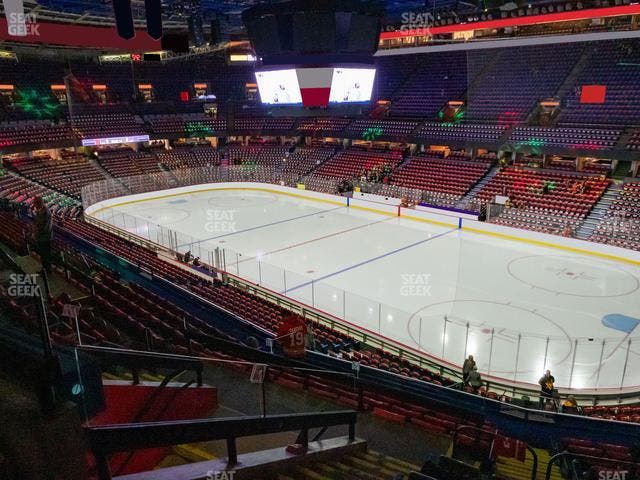 Scotiabank Saddledome - Section 201 Seat View