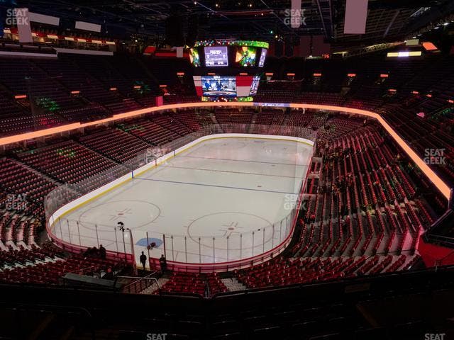 Scotiabank Saddledome - Section 206 Seat View