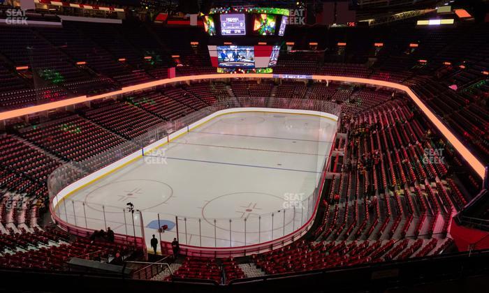 Scotiabank Saddledome - Section 206 Seat View