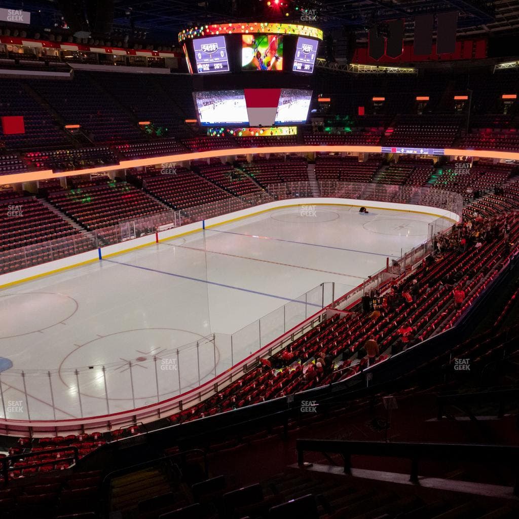 Scotiabank Saddledome - Section 208 Seat View