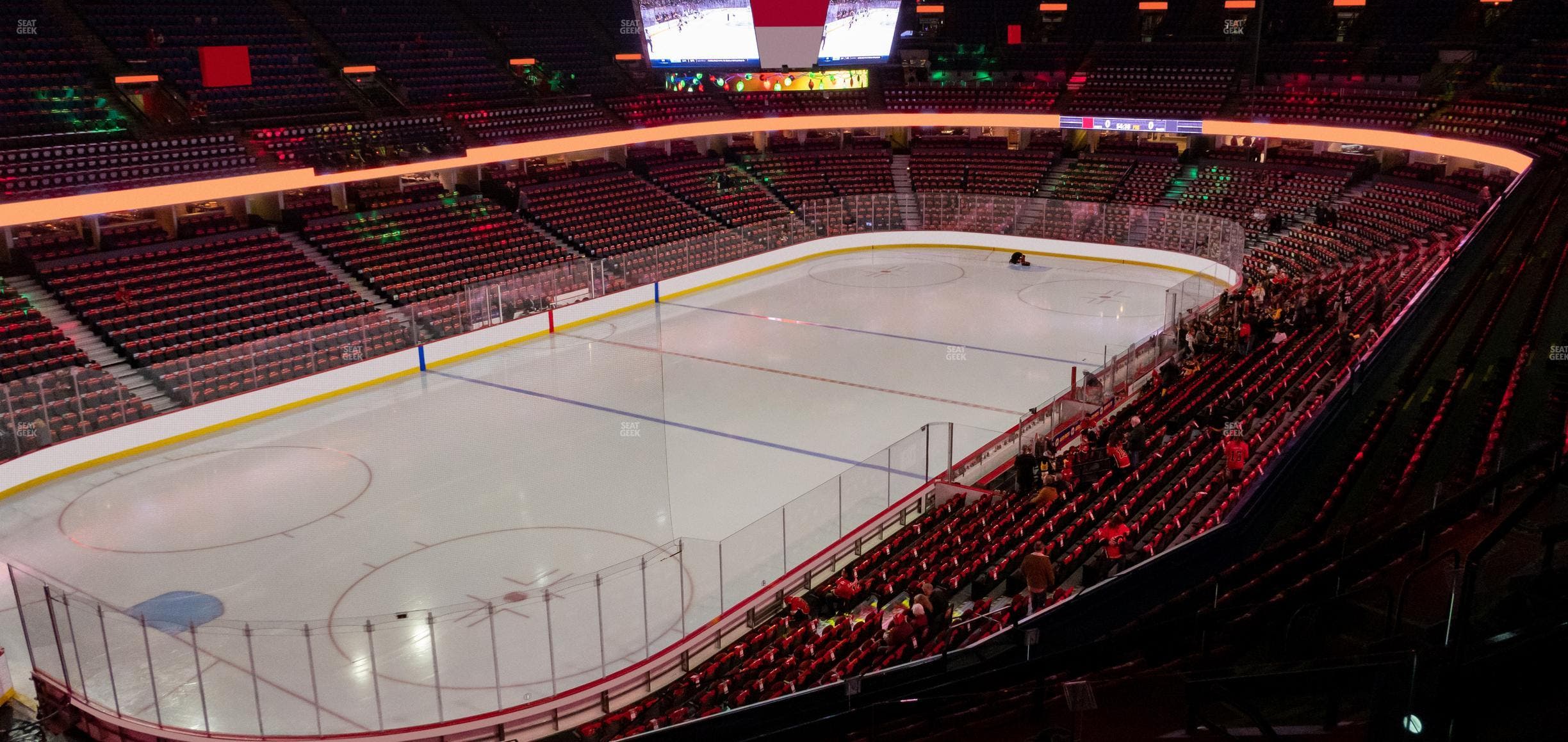 Scotiabank Saddledome - Section 208 Seat View