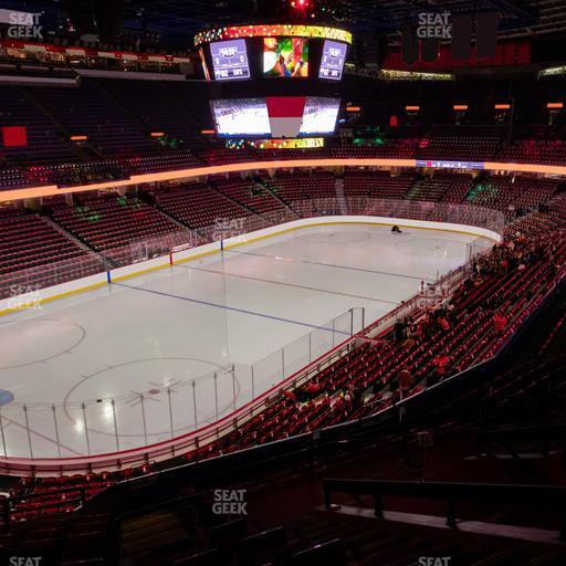 Scotiabank Saddledome - Section 208 Seat View