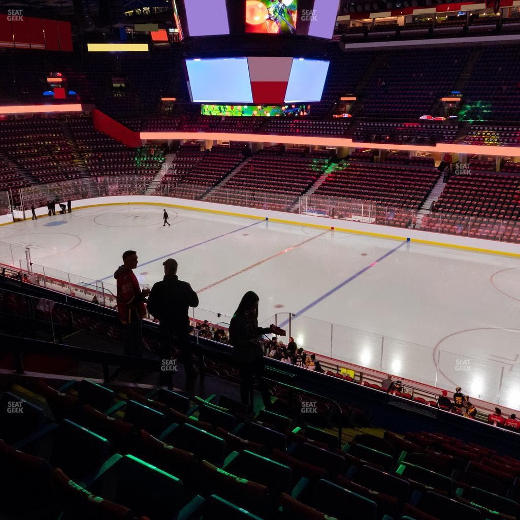 Scotiabank Saddledome - Section 214 Seat View