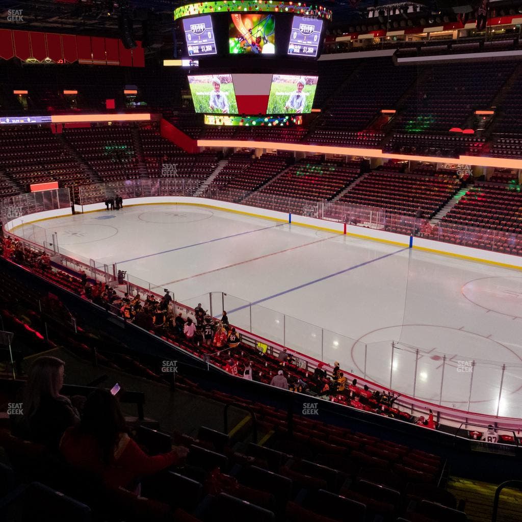 Scotiabank Saddledome - Section 215 Seat View