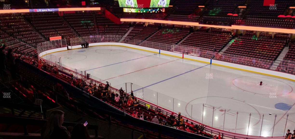 Scotiabank Saddledome - Section 215 Seat View