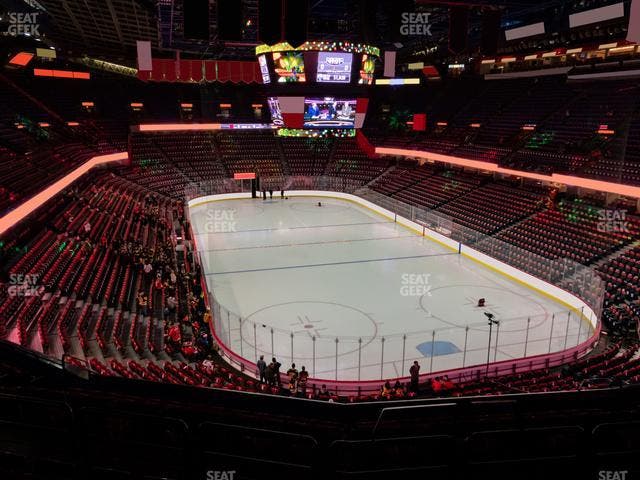 Scotiabank Saddledome - Section 218 Seat View