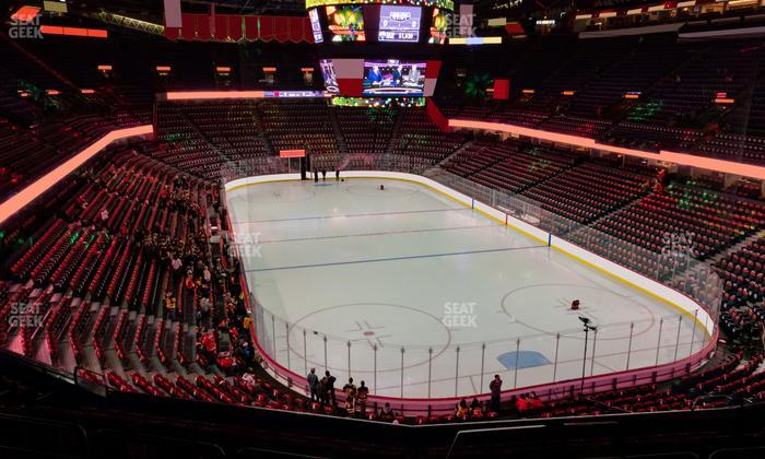 Scotiabank Saddledome - Section 218 Seat View
