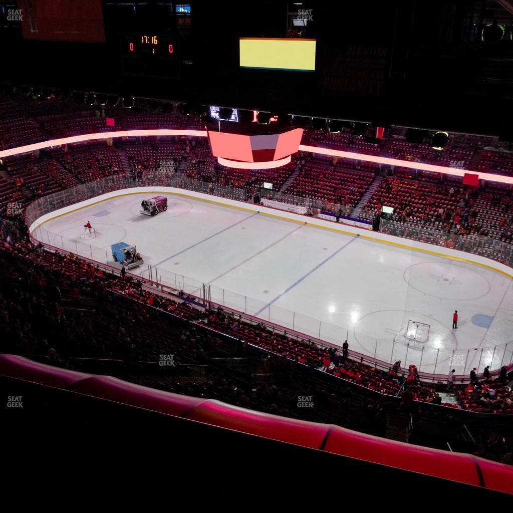 Scotiabank Saddledome - Section Press Level 1 Seat View