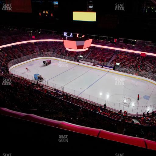 Scotiabank Saddledome - Section Press Level 1 Seat View
