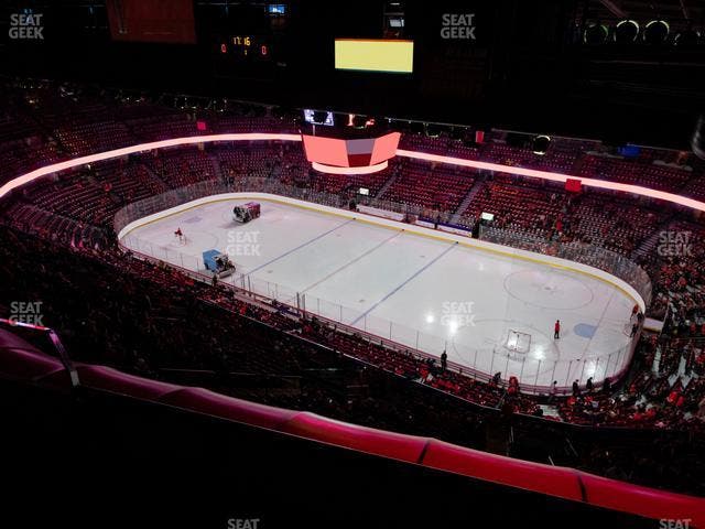 Scotiabank Saddledome - Section Press Level 1 Seat View