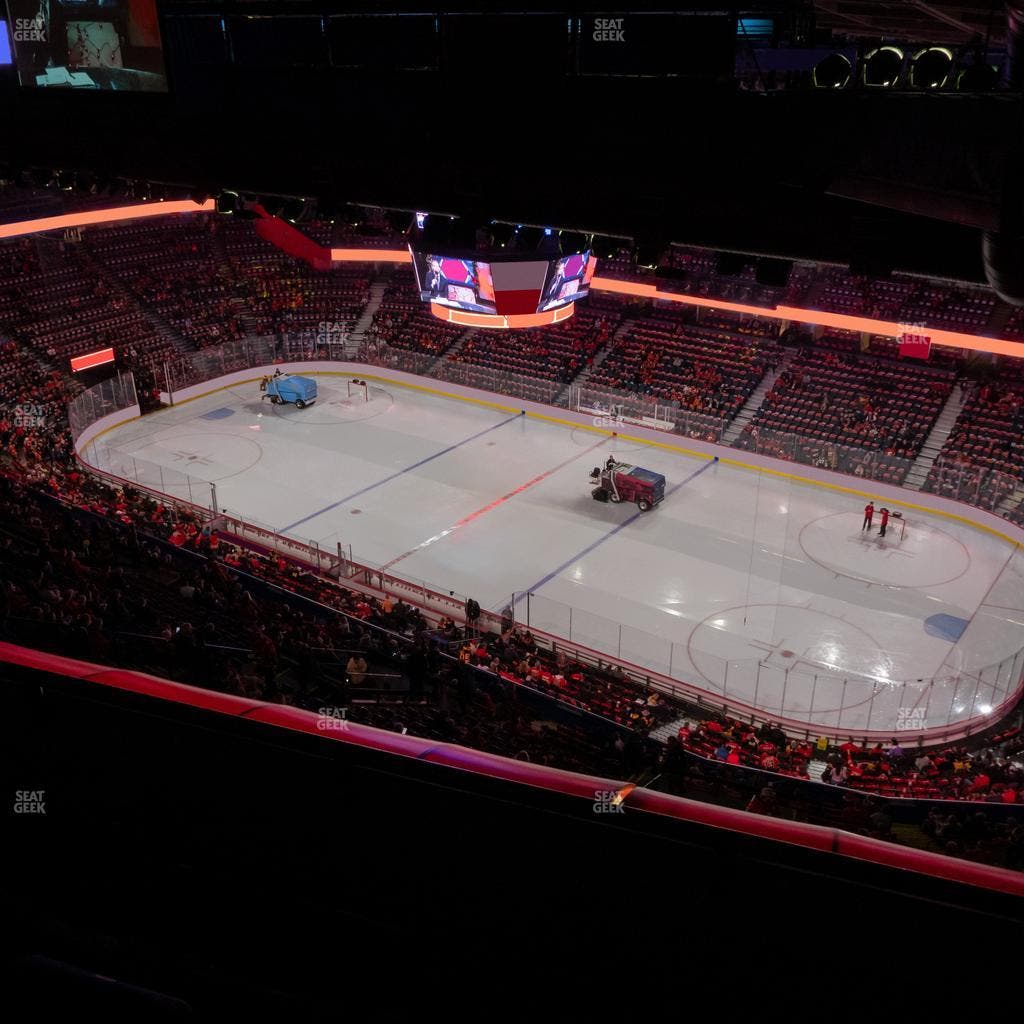 Scotiabank Saddledome - Section Press Level 10 Seat View